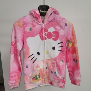 Hello Kitty fleece jacket 10 12